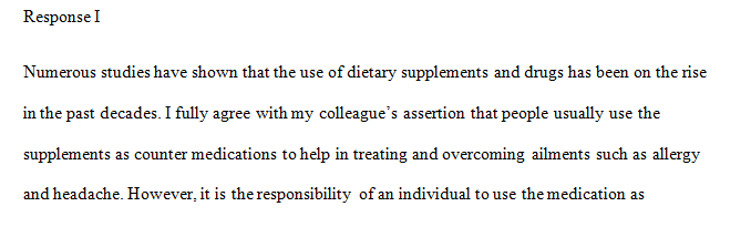 supplements in diet
