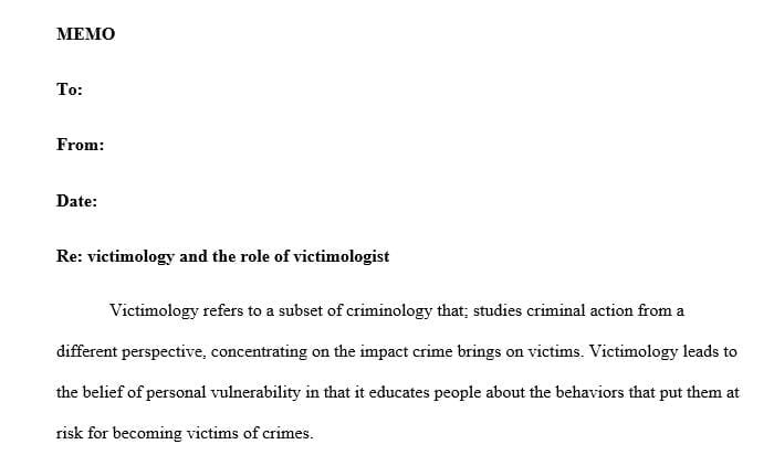 What is victimology? How does victimology lead to the belief of personal vulnerability.