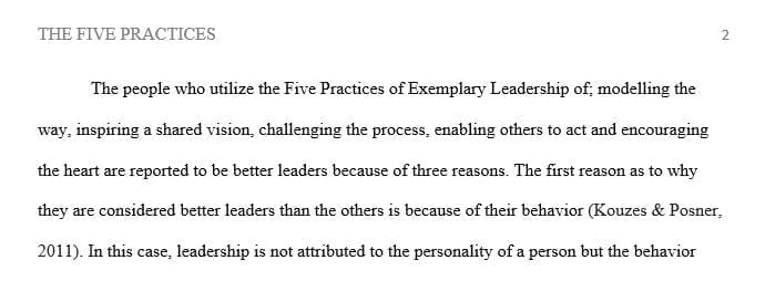 Why is it that people who use The Five Practices more frequently than others are reported to be better leaders