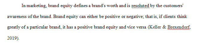 Pick a brand. Assess its efforts to manage brand equity in the last five years.